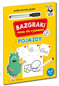 Obrazek Bazgraki uczą się rysować Pojazdy Kapitan Nauka