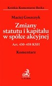 Zmiany sta... - Maciej Goszczyk -  foreign books in polish 