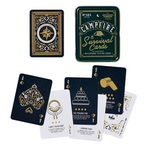 Obrazek Gra kempingowa Survival cards w puszce