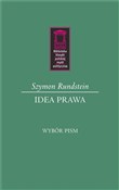 Idea prawa... - Szymon Rundstein - Ksiegarnia w UK