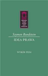 Obrazek Idea prawa Wybór pism