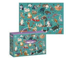 Obrazek Puzzle 100 Funny Cats