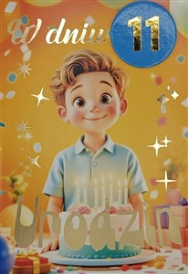 Obrazek Karnet Urodziny