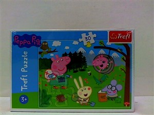 Obrazek Puzzle Świnka Peppa Leśna wyprawa 30