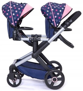 Obrazek Wózek dla lalek bliźniaków