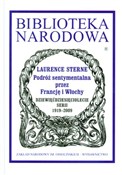 Podróż sen... - Laurence Sterne -  foreign books in polish 