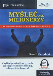 Obrazek [Audiobook] Myśleć jak milionerzy Na podstawie autentycznych doświadczeń autora