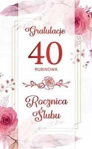 Obrazek Karnet Rocznica Ślubu