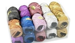 Obrazek Wstążka kokon glitter 5mmx10m (20szt)