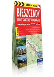 Obrazek Plastic map Biesz.i Góry Sanocko-Turcz.mapa
