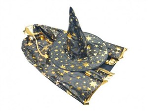 Obrazek Płaszcz i kapelusz czarownicy