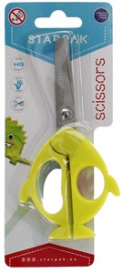 Obrazek Nożyczki szkolne 13,5cm Rybka