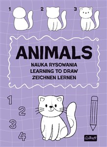 Obrazek Zwierzęta. Nauka rysowania. Learning to draw