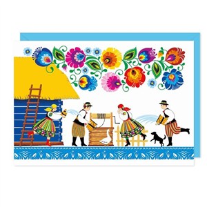 Obrazek Karnet Nr.8 - śmigus dyngus FOLKSTAR