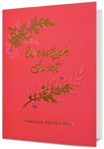 Obrazek Karnet Boże Narodzenie