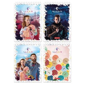 Obrazek Kołonotatnik A7/40K kratka Kleks