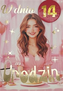 Obrazek Karnet Urodziny