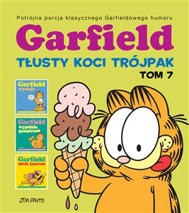 Obrazek Garfield tłusty koci trójpak Tom 7