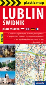 Obrazek Lublin i Świdnik foliowany plan miasta 1:20 000