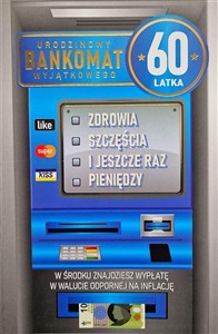 Picture of Karnet Urodziny 60 męskie