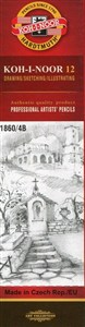 Obrazek Ołówek grafitowy 12 sztuk 1860/4B