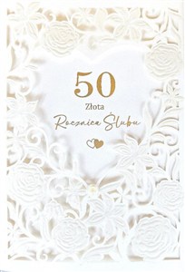 Obrazek Karnet Rocznica Ślubu 50