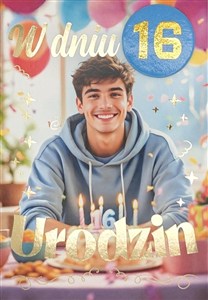 Obrazek Karnet Urodziny