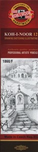 Picture of Ołówek grafitowy 1860/F 12 sztuk