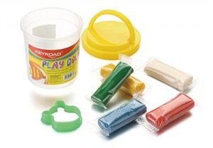 Obrazek Ciastolina keyroad 5 sztuk z foremkami