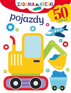 Obrazek Zadania dla kredki. Pojazdy