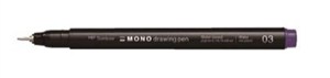 Obrazek Cienkopis mono drawing 0,35mm fioletowy