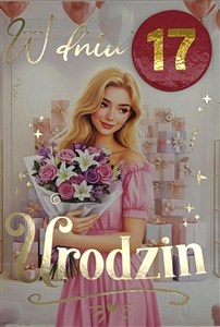 Obrazek Karnet Urodziny