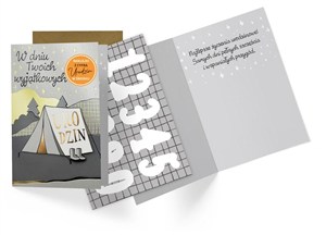 Obrazek Karnet B6 Urodziny (wymienne cyfry)