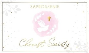 Obrazek Zaproszenia Chrzest (10szt)