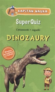 Obrazek Superquiz dinozaury Kapitan Nauka