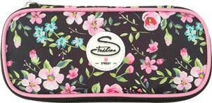 Obrazek Piórnik owalny kompaktowy Flowers Street