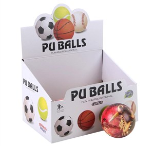 Obrazek Piłka miękka piankowa z motywem dinozaurów