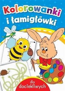 Obrazek Kolorowanki i łamigłówki dla dociekliwych