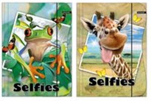 Obrazek Teczka z gumką A4 Selfies mix