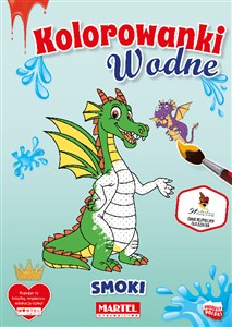 Obrazek Kolorowanka wodna Smoki