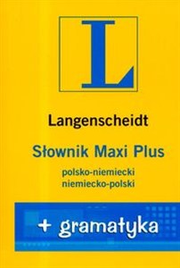 Obrazek Słownik Maxi Plus polsko niemiecki niemiecko polski + gramatyka