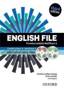 Obrazek English File 3E Pre-Inter. Multipack A + online...