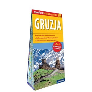 Obrazek Gruzja laminowany map&guide XL 2w1 przewodnik i mapa