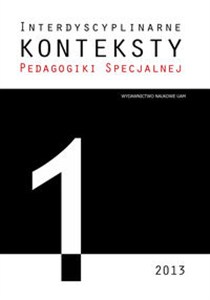 Obrazek Interdyscyplinarne konteksty pedagogiki specjalnej