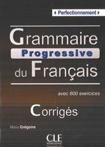 Obrazek Grammaire progressive du Francais Perfectionnement klucz