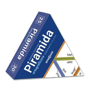 Obrazek Piramida Ortograficzna P1 zasady pisowni ó, u, rz, ż, ch, h