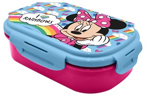 Obrazek Pudełko śniadaniowe + sztućce Minnie MN30016
