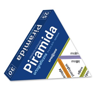Obrazek Piramida ortograficzna P2 ó-u, rz-ż, ch-h - wymienne