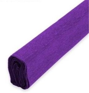 Obrazek Bibuła marszczona ciemnofioletowa 50x200 (10szt)