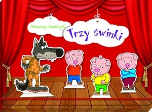 Picture of Trzy świnki Domowy teatrzyk